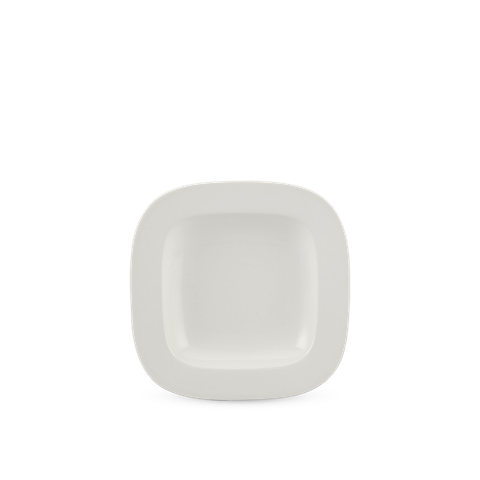  Dĩa súp vuông 23 cm - Vuông Lys - Trắng Ngà 