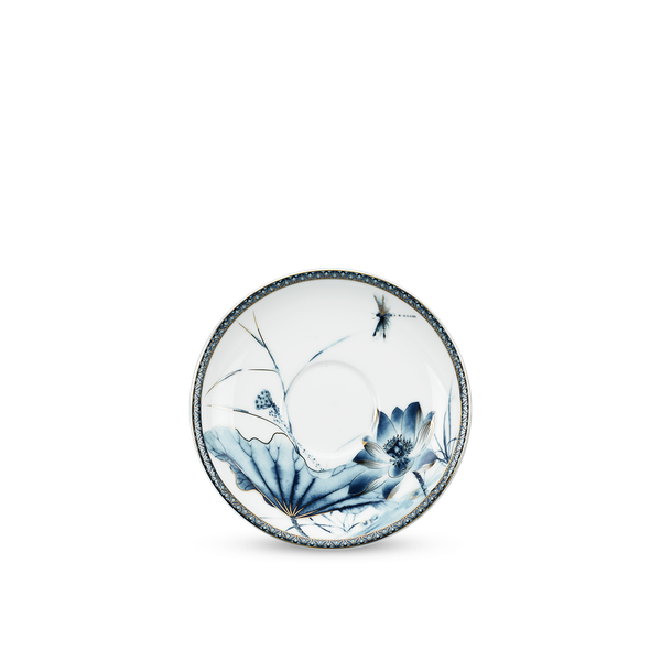 Dĩa lót 13 cm - Hoàng Cung - Sen Vàng