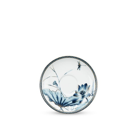  Dĩa lót 13 cm - Hoàng Cung - Sen Vàng 
