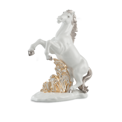  Ngựa Chiến Thắng	- Tượng - Trang trí Vàng - BK 