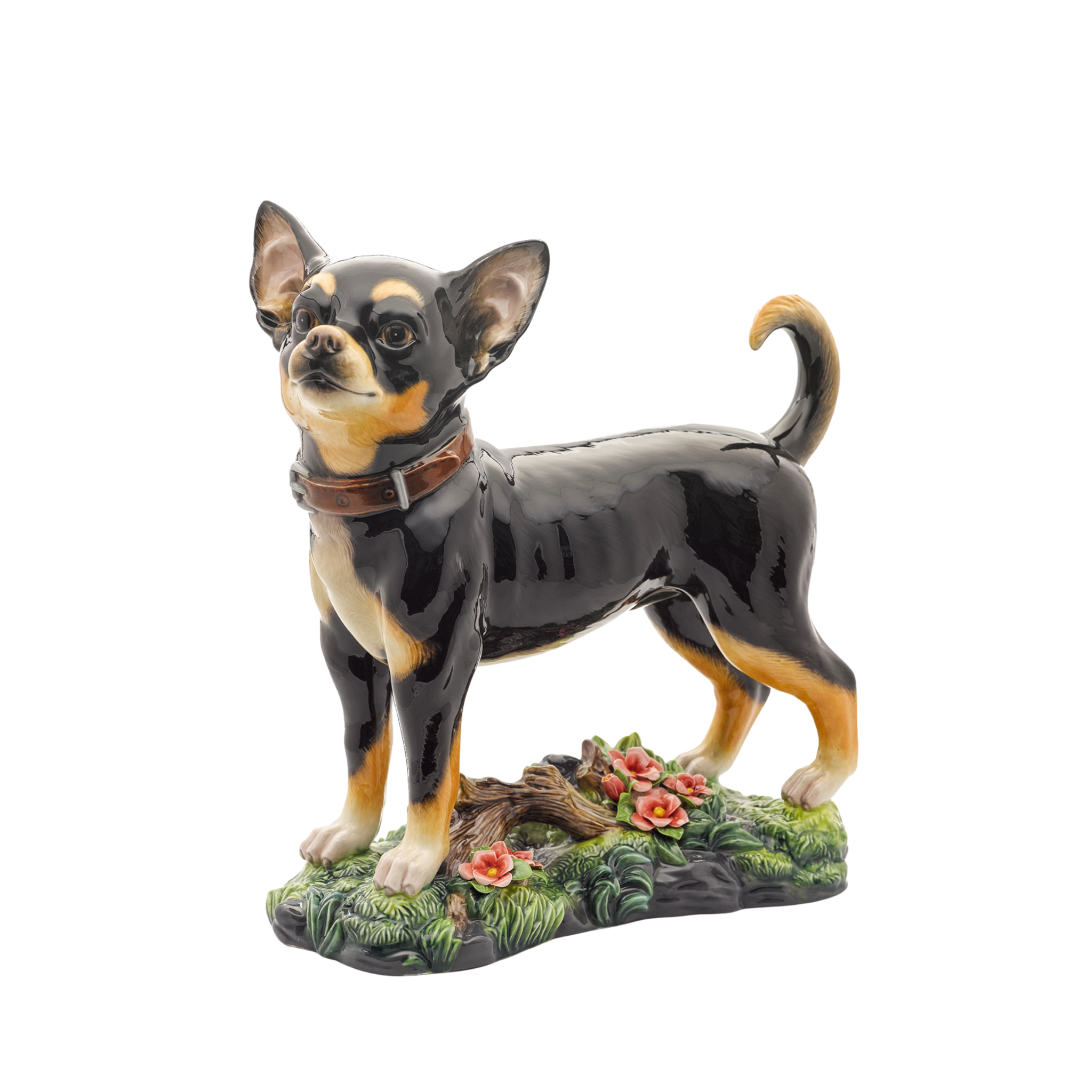 [GT] Chó Chi Hua Hua 24.5 cm - Tượng - Đen