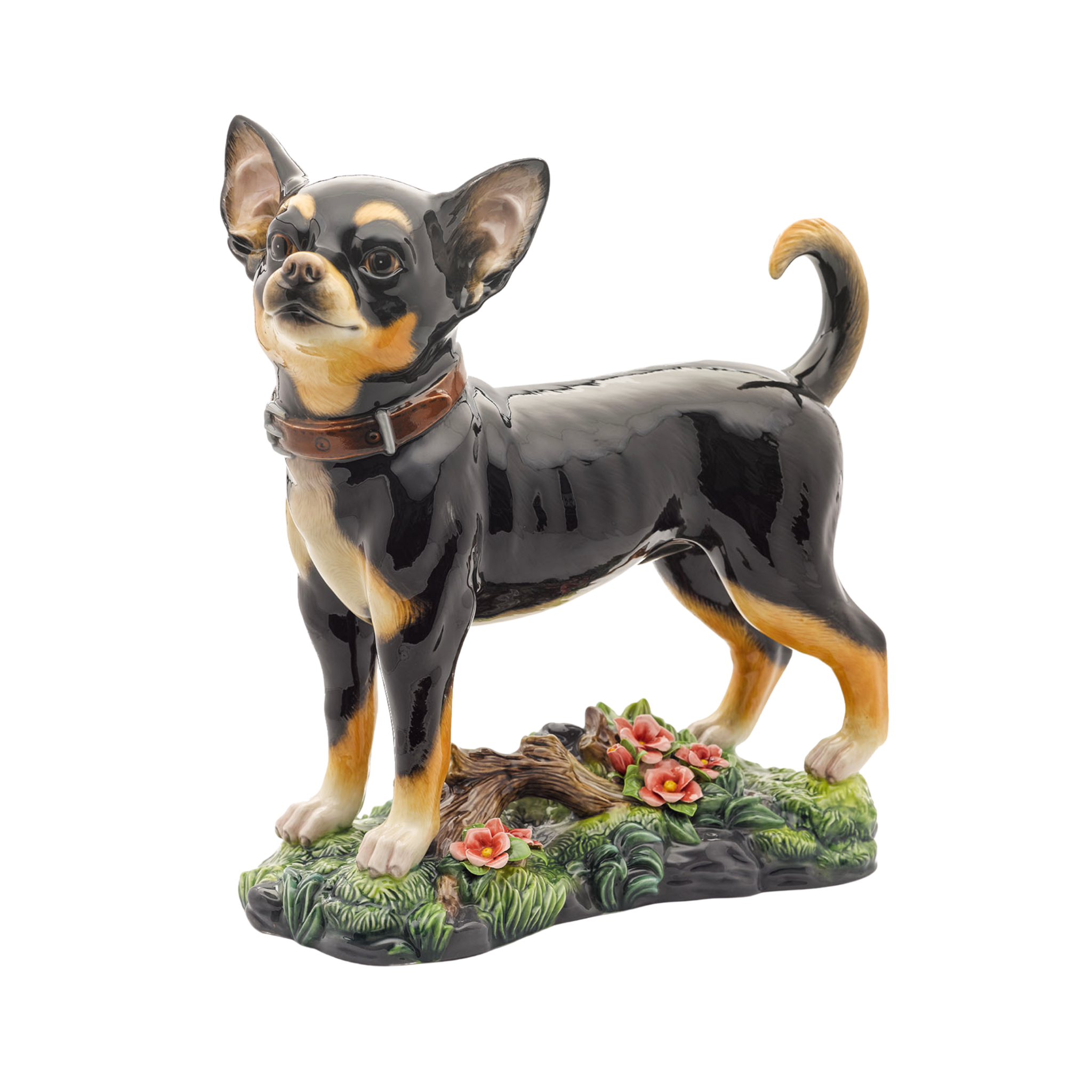 Tượng Chó Chi Hua Hua 28.5cm Đen