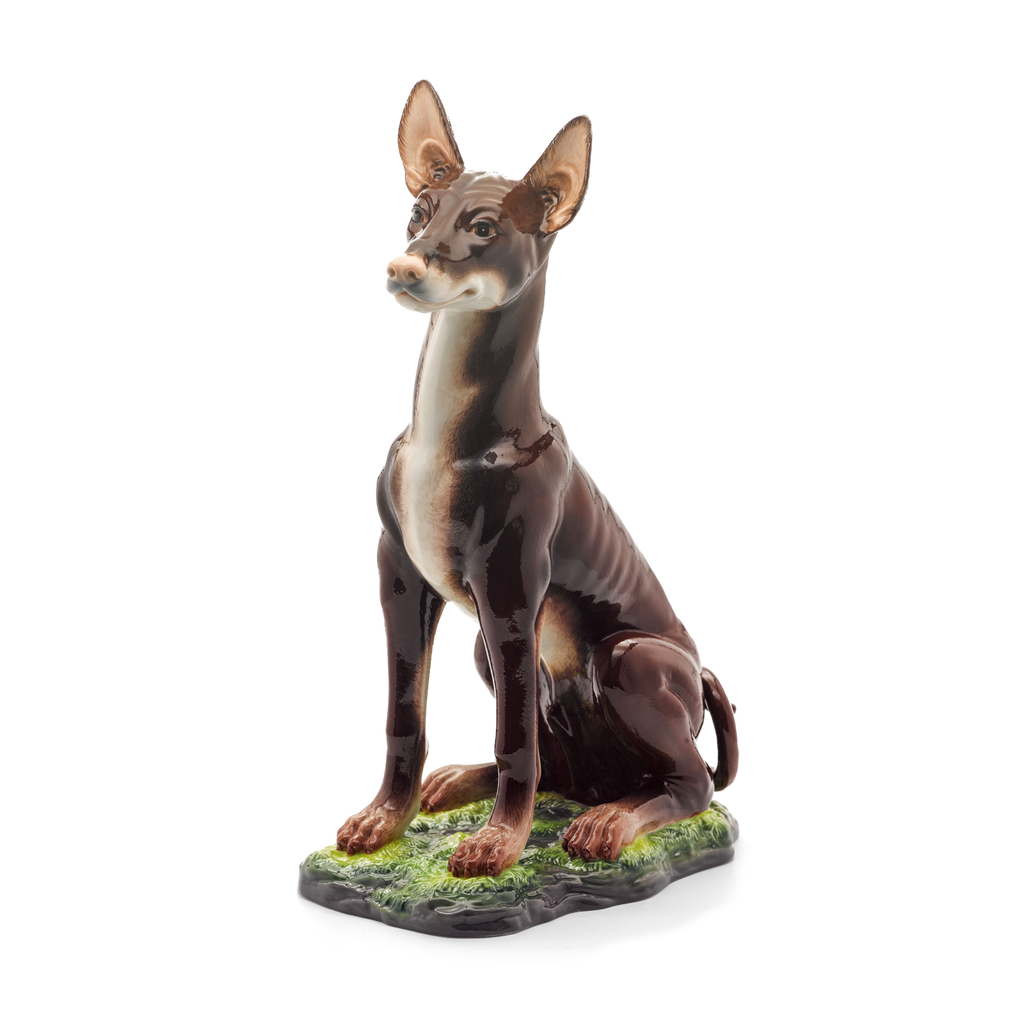 [GT] Chó săn Ai cập Pharaoh - Tượng - Nâu