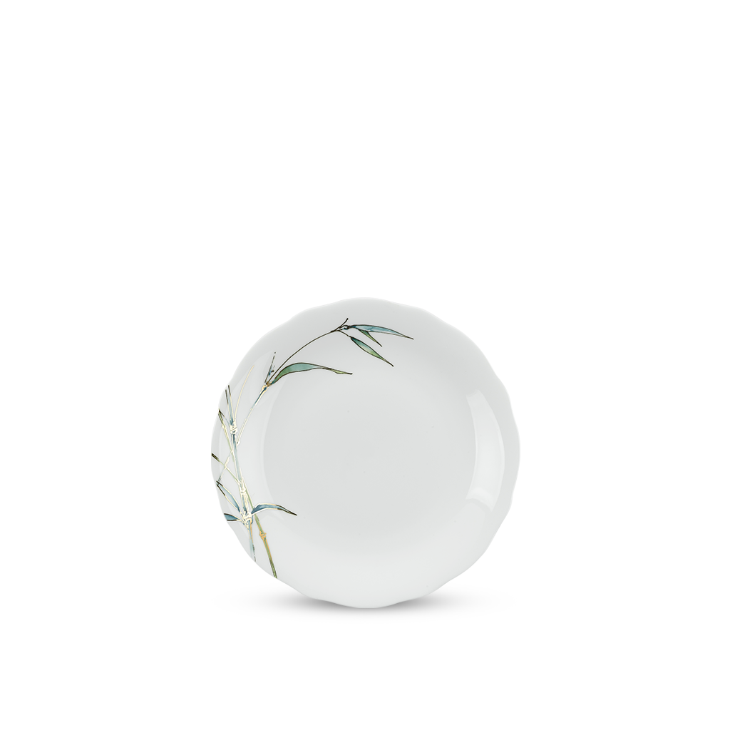 Dĩa tròn 22 cm - Mẫu Đơn - Thanh Trúc