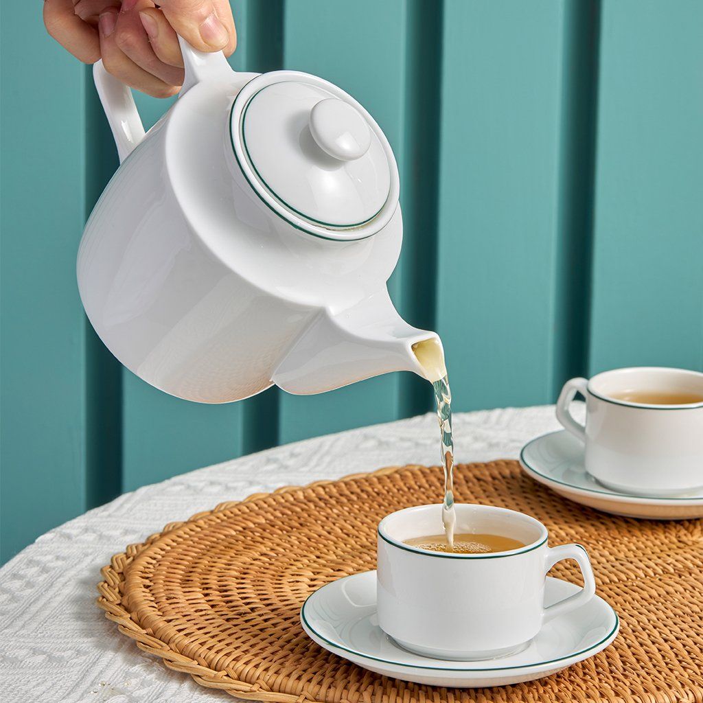 Bộ trà Jasmine Chỉ Xanh Lá