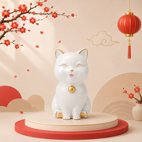  Mèo Vạn Phúc - Trắng 