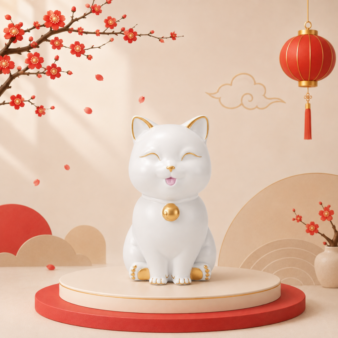 Mèo Vạn Phúc - Trắng