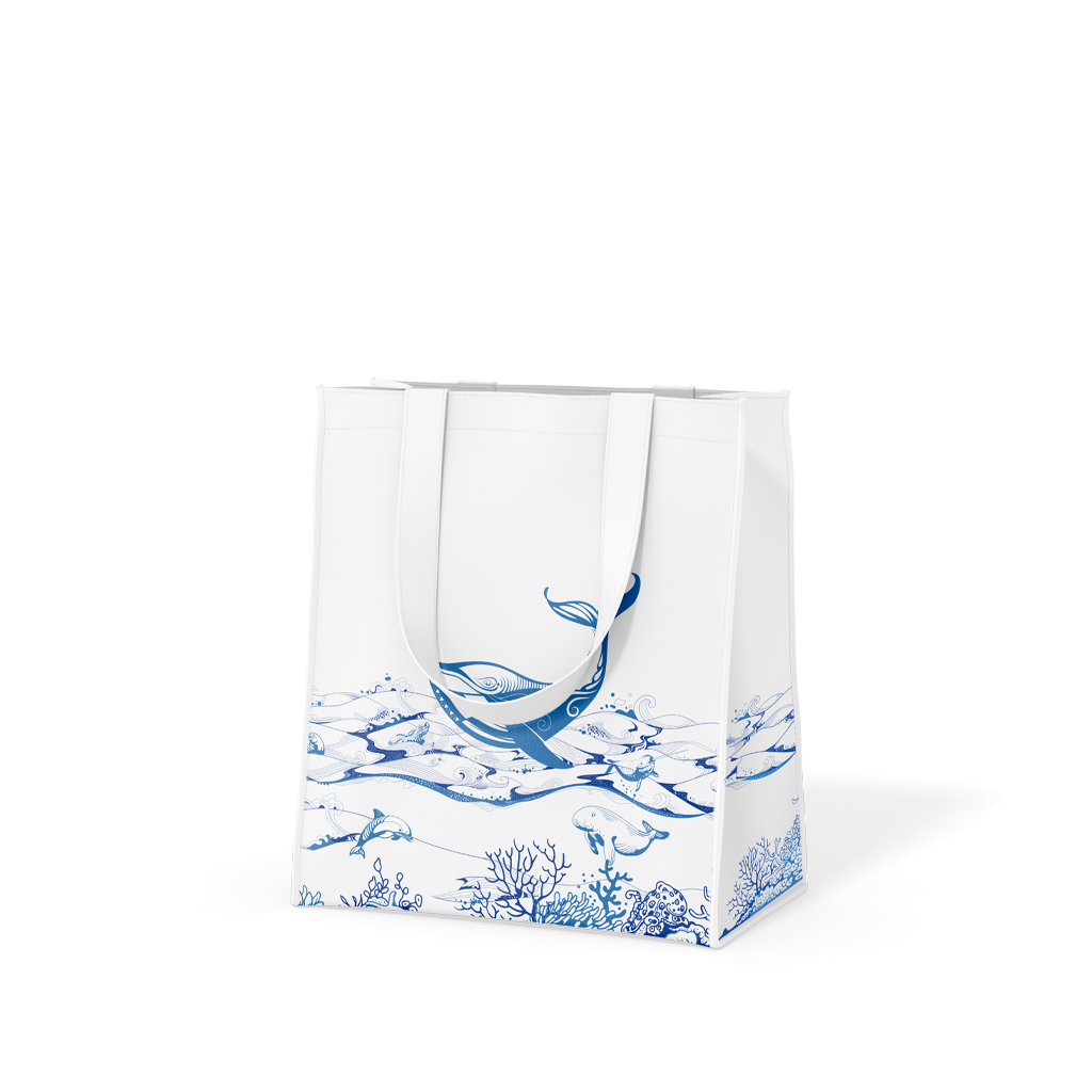 Túi vải Canvas 40x36 cm - Biển Xanh - Khác sứ