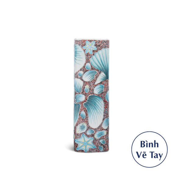 Bình hoa 36-40 cm - Họa Tiết Cobalt/ Màu (nhóm 32)