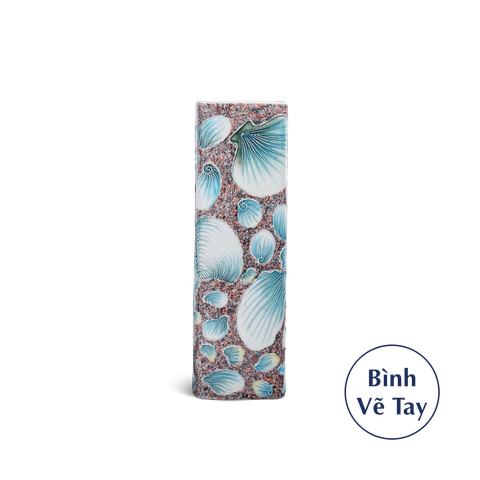  Bình hoa 36-40 cm - Họa Tiết Cobalt/ Màu (nhóm 32) 
