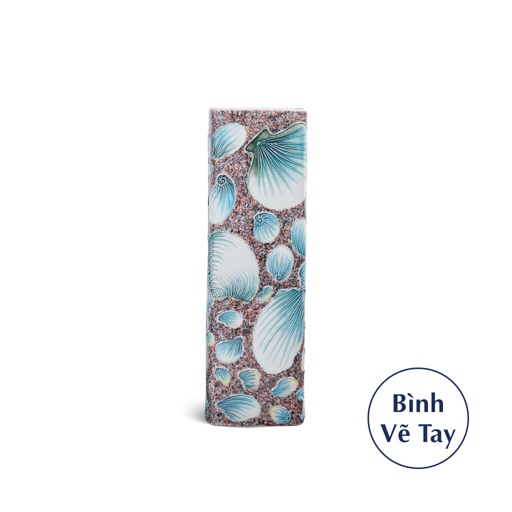 Bình hoa 36-40 cm - Họa Tiết Cobalt/ Màu (nhóm 32)