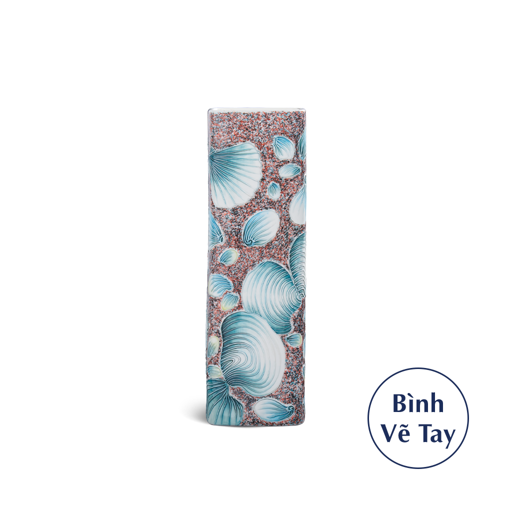 Bình hoa 36-40 cm - Họa Tiết Cobalt/ Màu (nhóm 32)