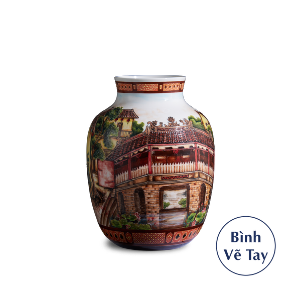 Bình hoa 26 cm - Phong Cảnh - Bình Hoa - Trang trí