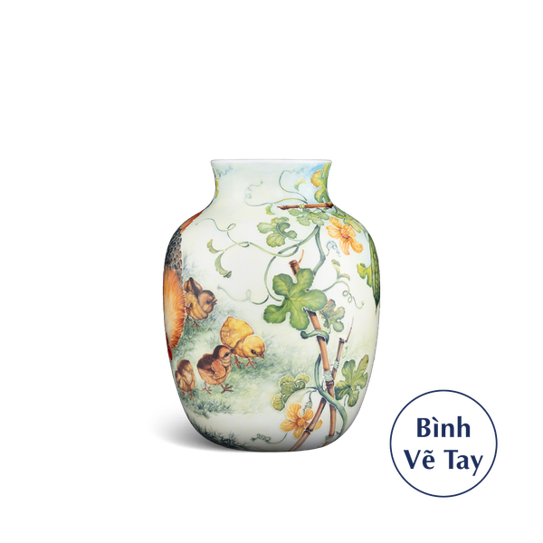 Bình hoa 26 cm - Đàn Gà