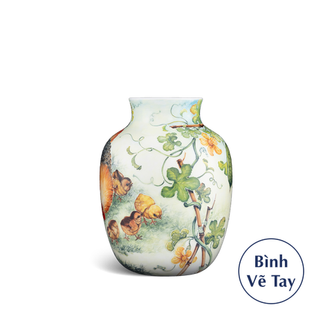  Bình hoa 26 cm - Đàn Gà 