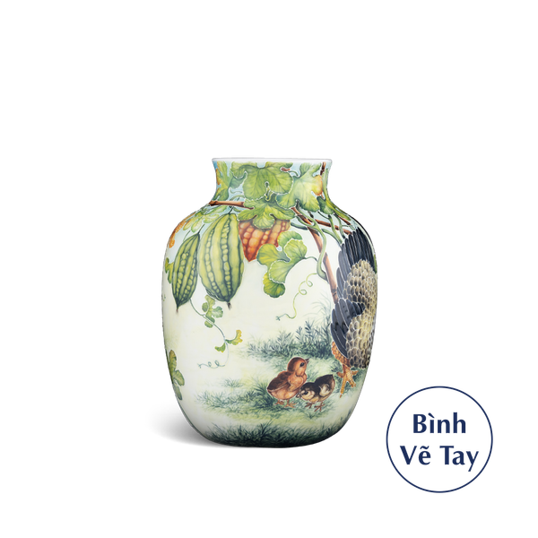 Bình hoa 26 cm - Đàn Gà