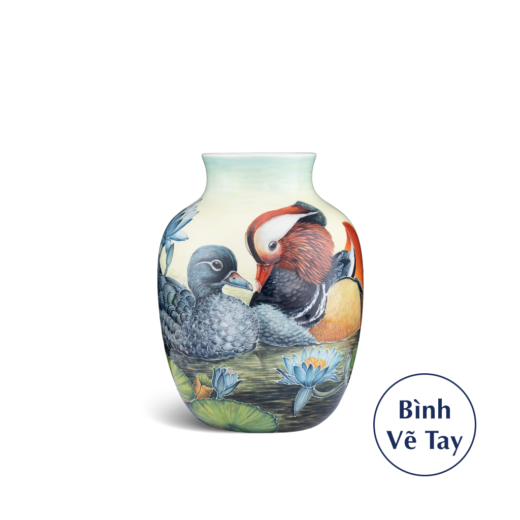 Bình Hoa 26 cm - Uyên Ương