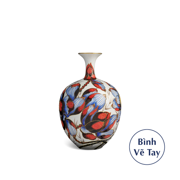 Bình hoa 30 cm - Hoa Sen - Bình Hoa - Trang trí