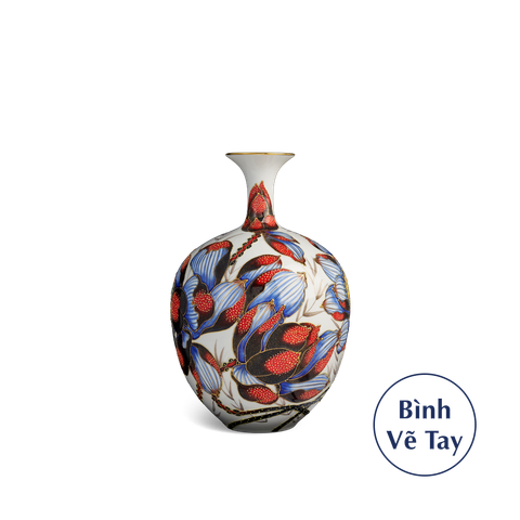  Bình hoa 30 cm - Hoa Sen - Bình Hoa - Trang trí 