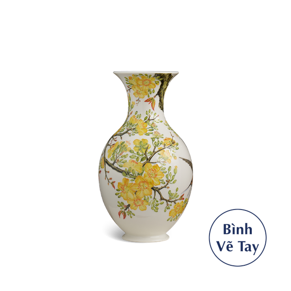 Bình hoa 35 cm - Xuân về