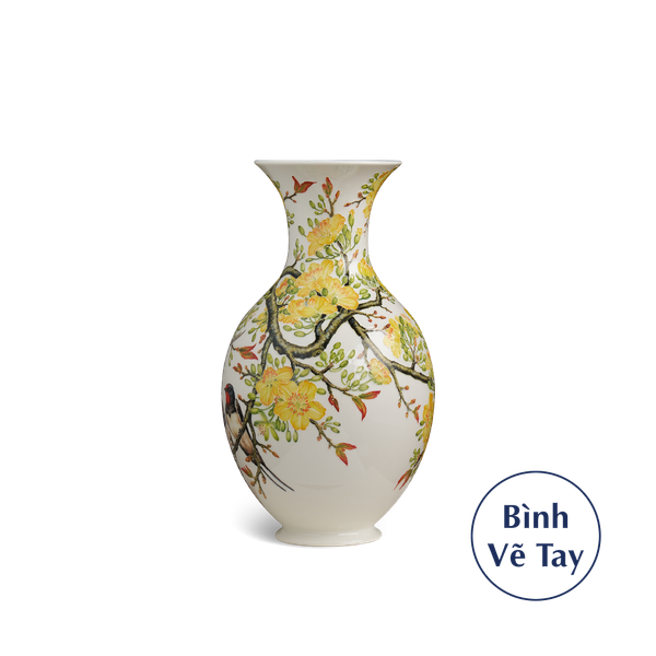 Bình hoa 35 cm - Xuân về