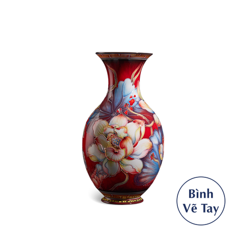  Bình hoa 41 cm - Sắc Màu - Bình Hoa - Trang Trí 