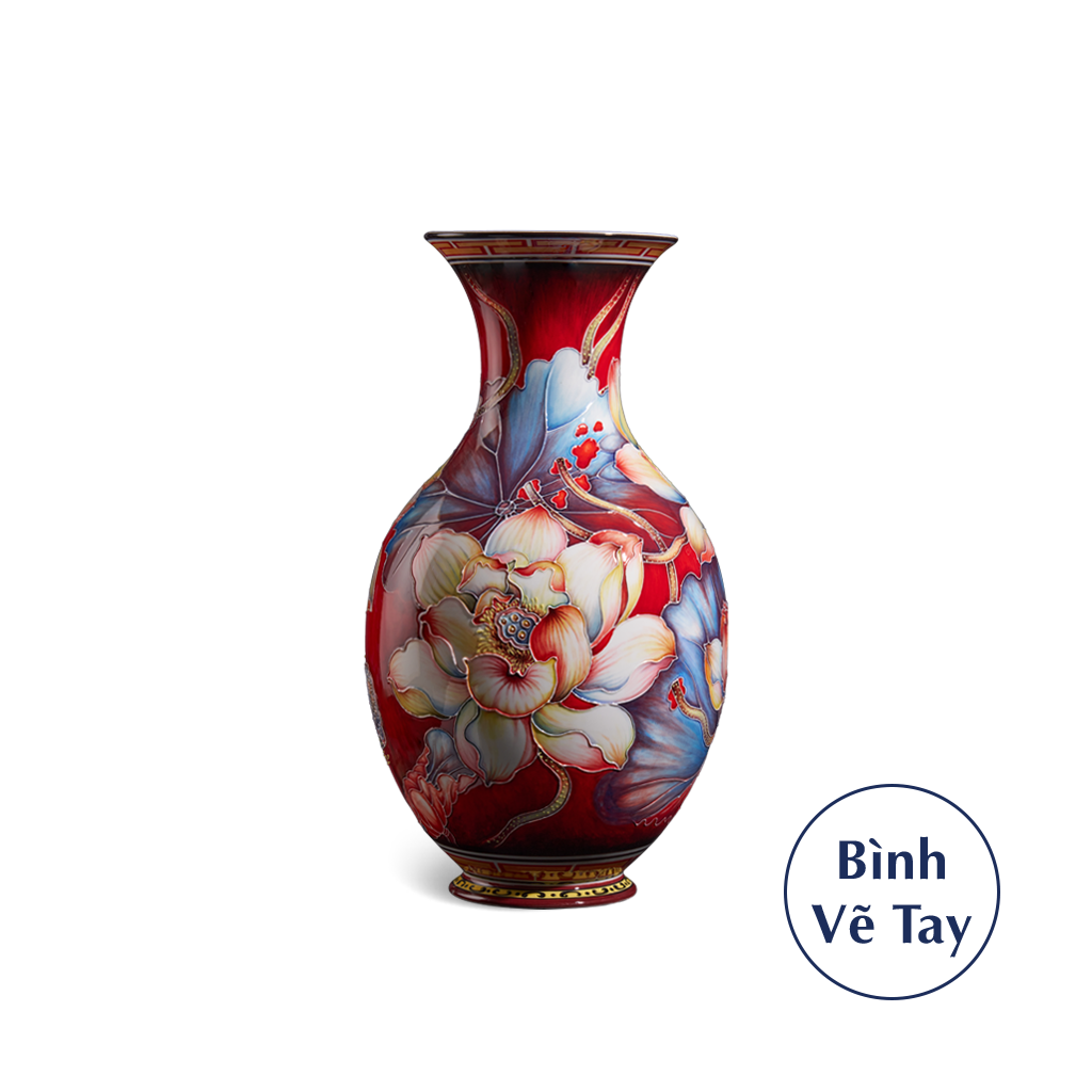 Bình hoa 41 cm - Sắc Màu - Bình Hoa - Trang Trí