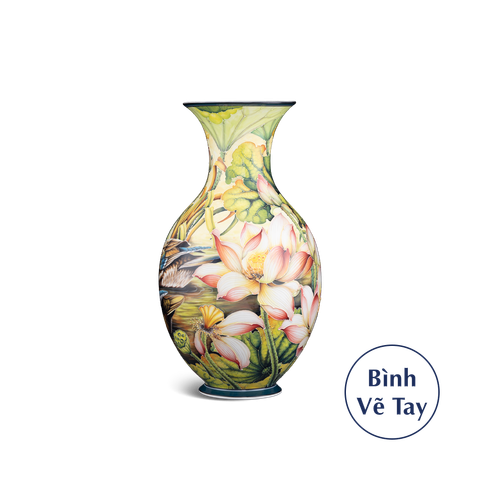  Bình hoa 41 cm - Sen Uyên Ương 