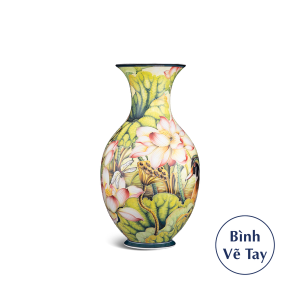 Bình hoa 41 cm - Sen Uyên Ương