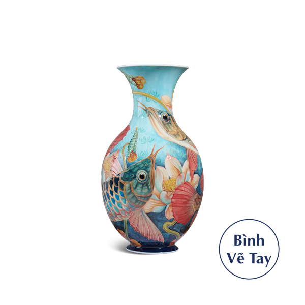 Bình hoa 41 cm - Song Ngư
