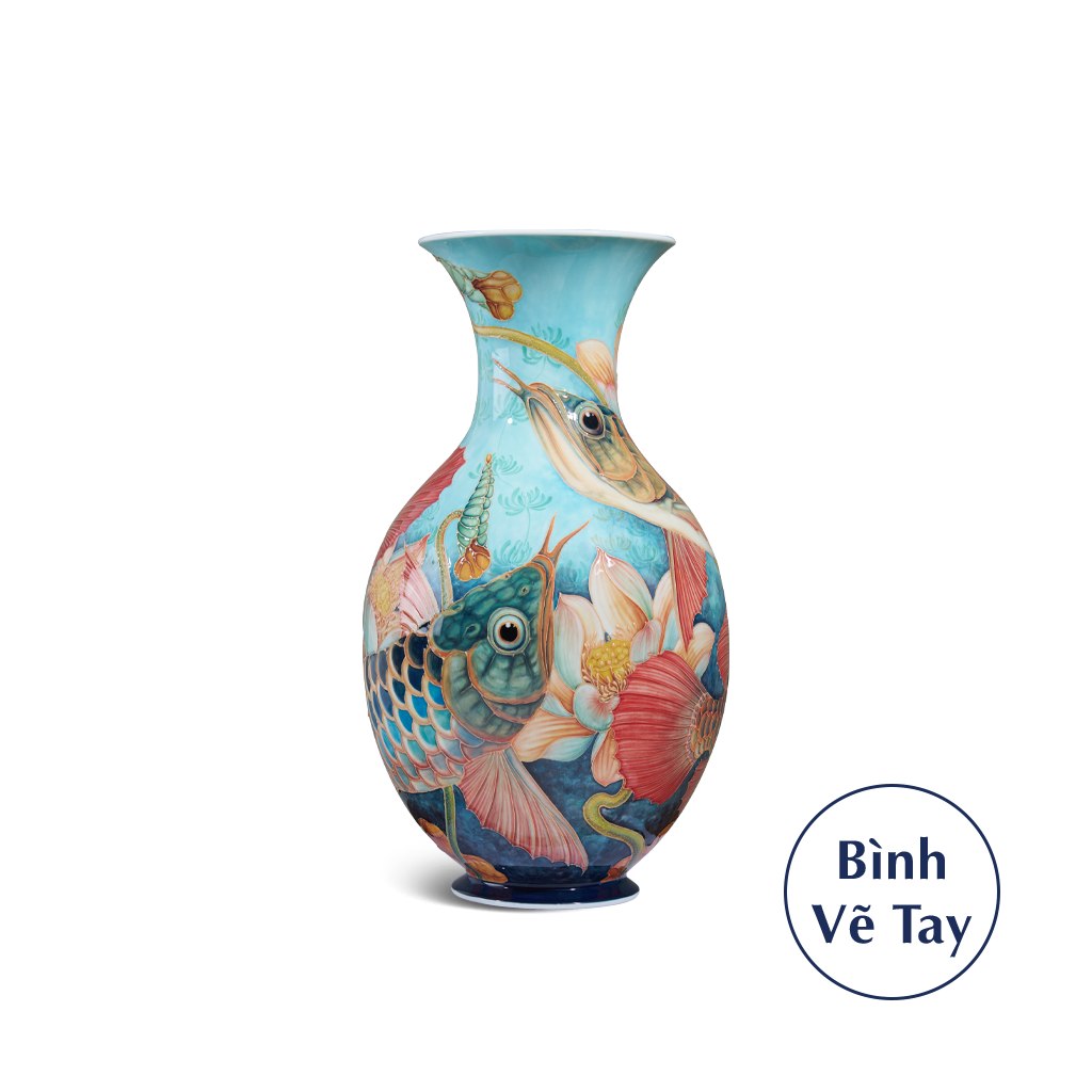 Bình hoa 41 cm - Song Ngư