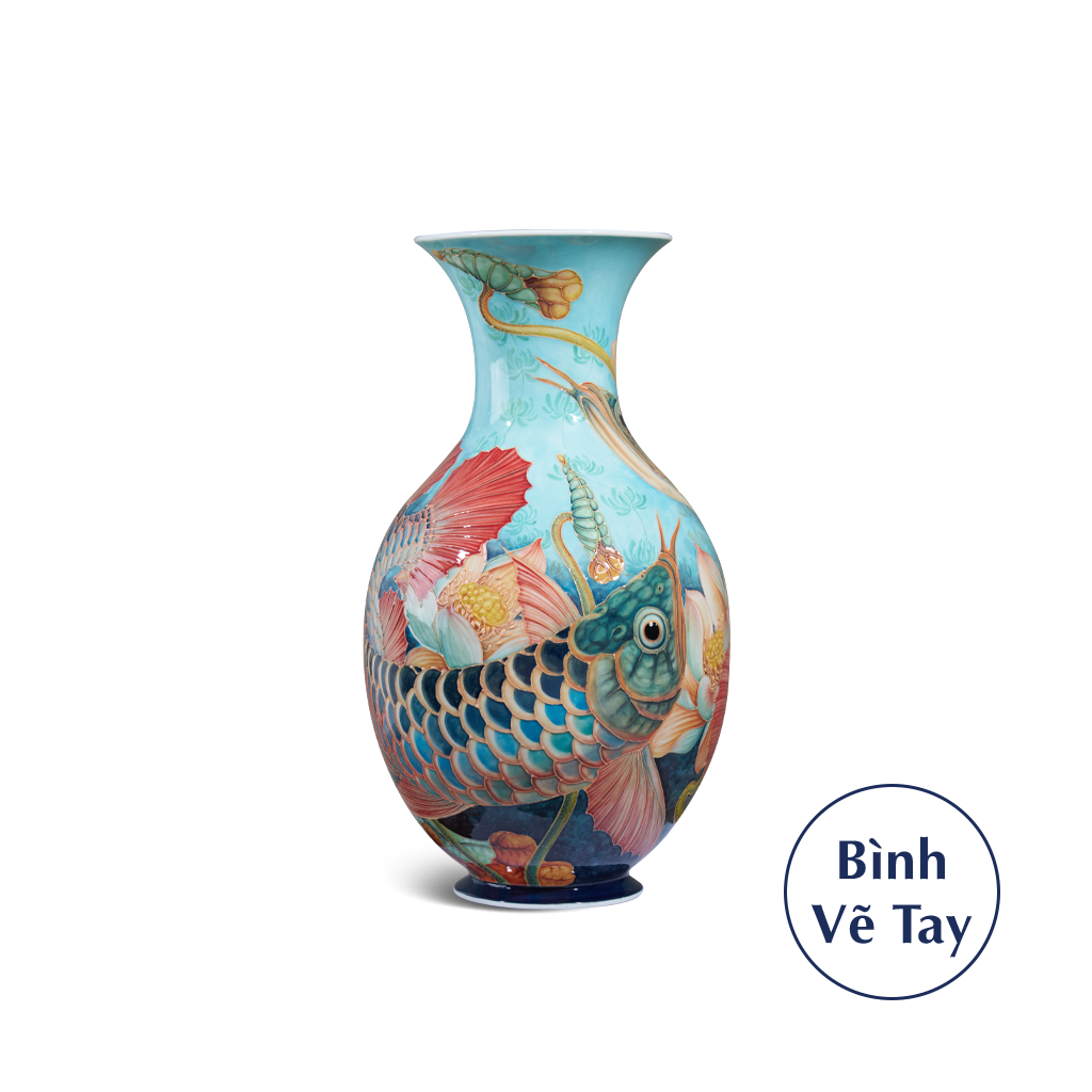 Bình hoa 41 cm - Song Ngư