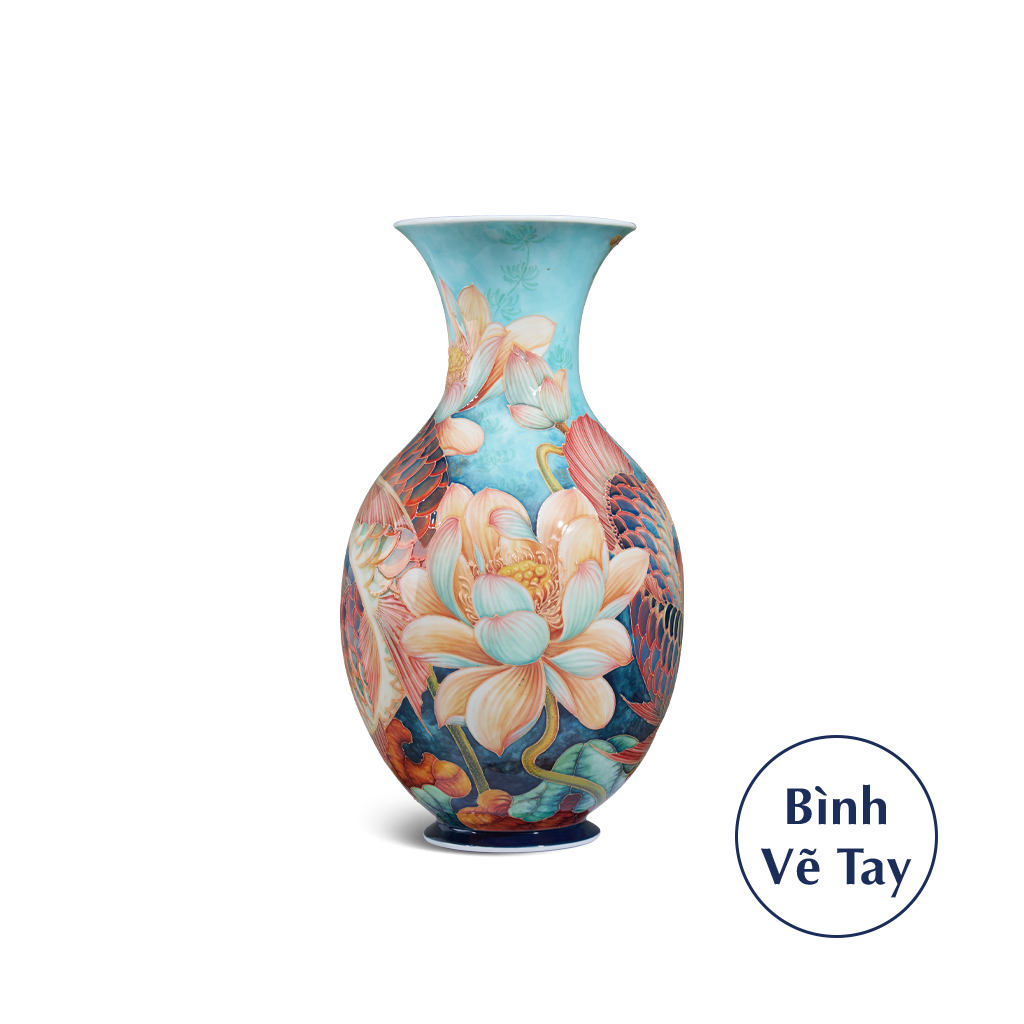 Bình hoa 41 cm - Song Ngư