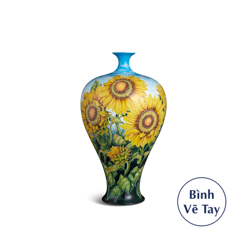  Bình hoa 41 cm - Hoa Hướng Dương 