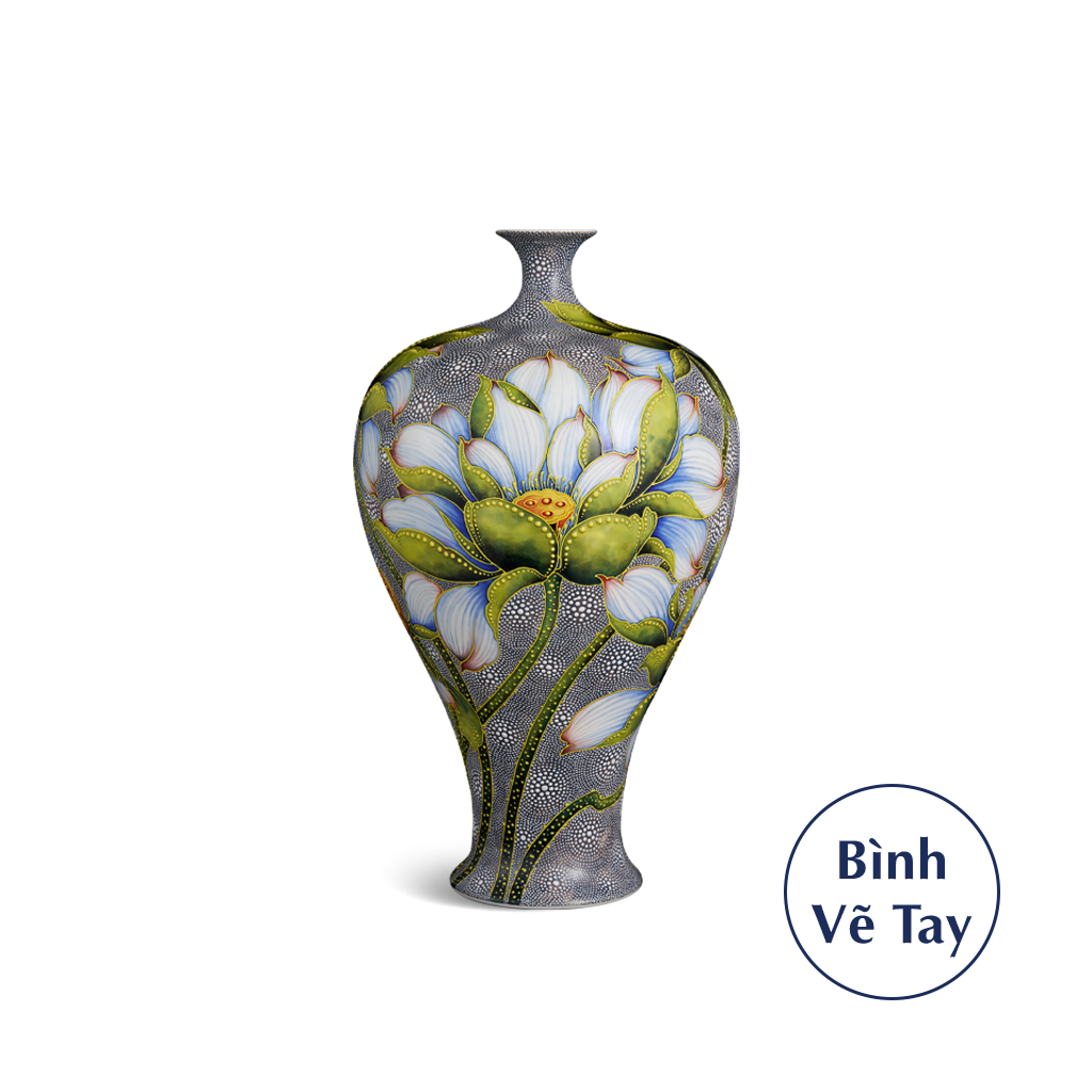 Bình hoa 41 cm - Sen Hột