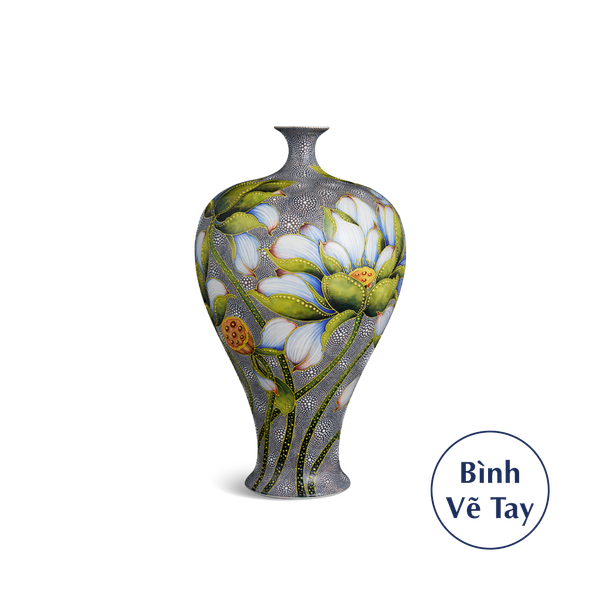 Bình hoa 41 cm - Sen Hột