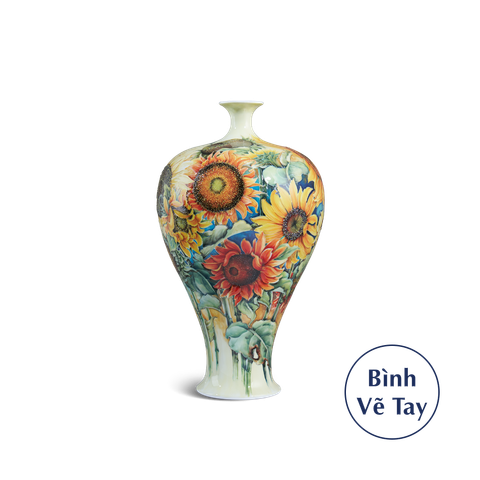  Bình hoa 41 cm - Hoa Hướng Dương 