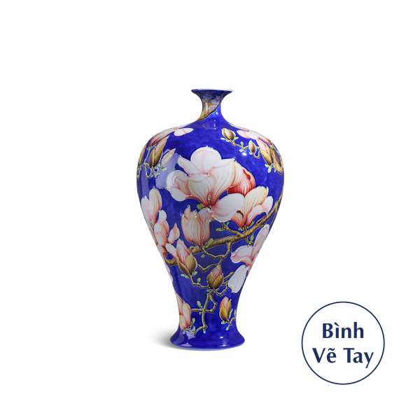 Bình hoa 41 cm - Hoa Mộc Lan