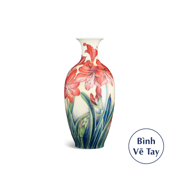Bình hoa 42 cm - Huệ Đỏ