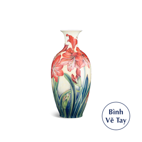  Bình hoa 42 cm - Huệ Đỏ 