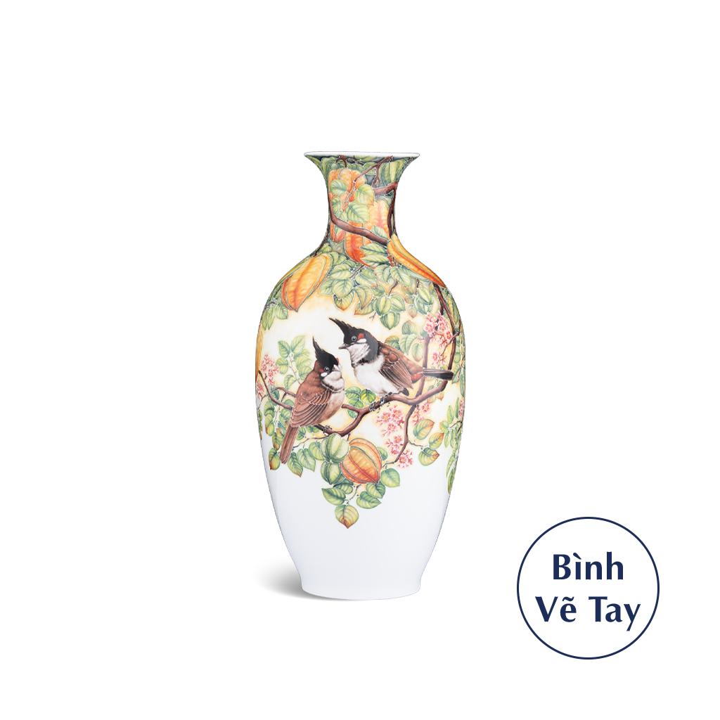 Bình hoa 42 cm - Chim và Khế