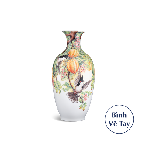  Bình hoa 42 cm - Chim và Khế 