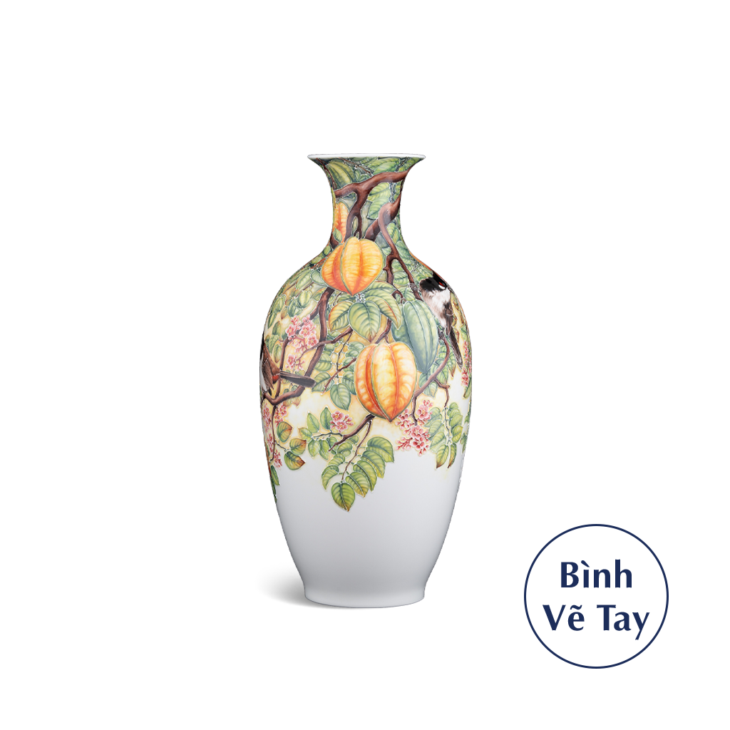 Bình hoa 42 cm - Chim và Khế