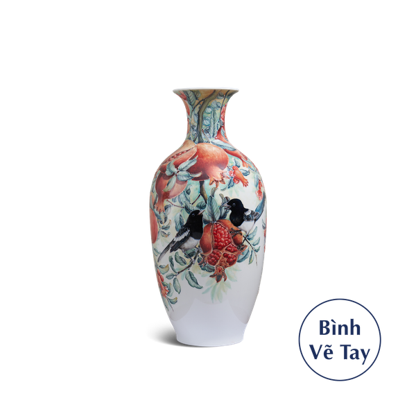Bình hoa 42 cm - Chim Và Lựu