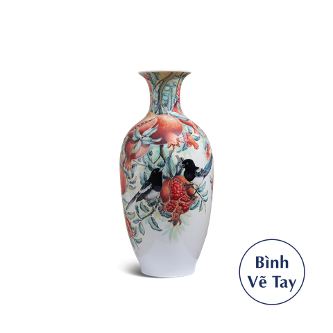  Bình hoa 42 cm - Chim Và Lựu 