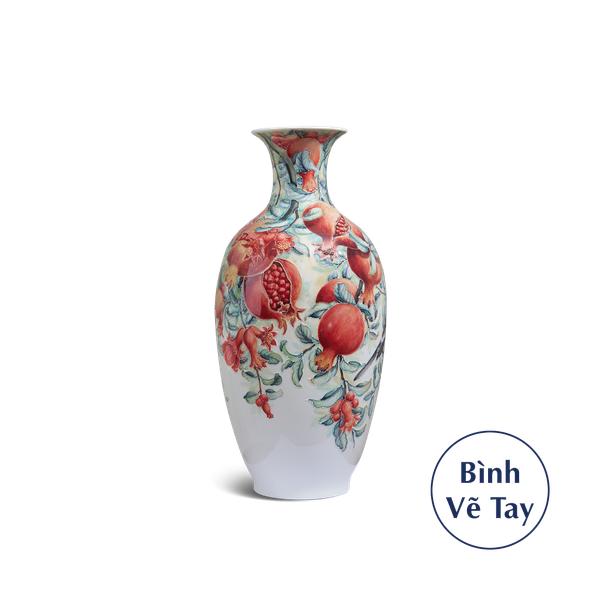 Bình hoa 42 cm - Chim Và Lựu