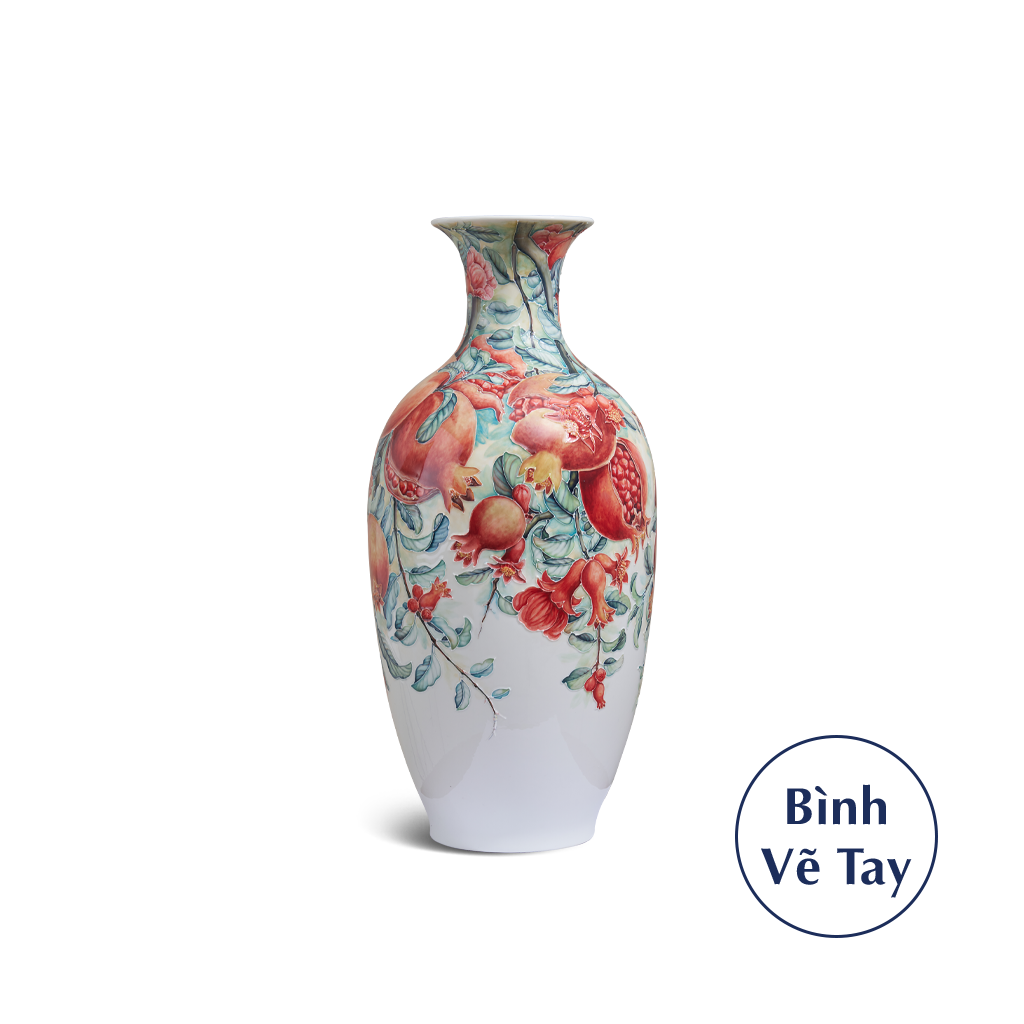 Bình hoa 42 cm - Chim Và Lựu