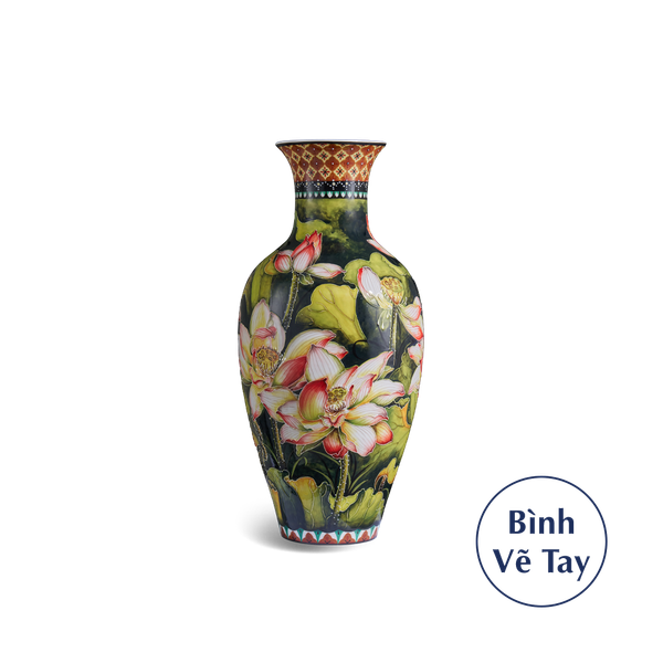 Bình hoa 42 cm - Bình Hoa - Đầm Sen