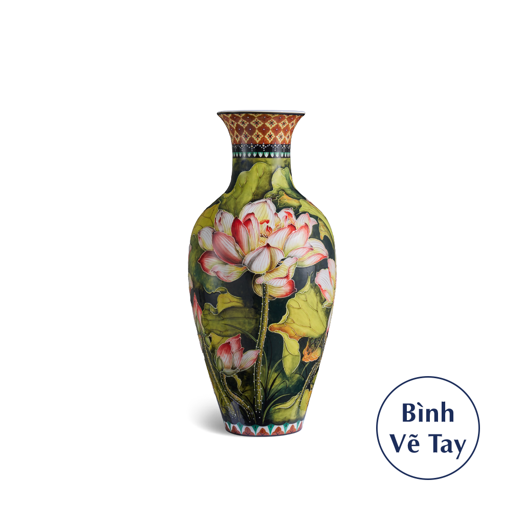 Bình hoa 42 cm - Bình Hoa - Đầm Sen