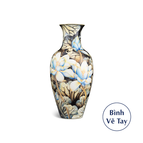 Bình hoa 52 cm - Sen Đêm